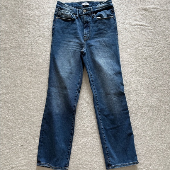 Good American Denim - Good American Women’s Good Legs Light Wash High Rise Stretch Jeans Size 6-12